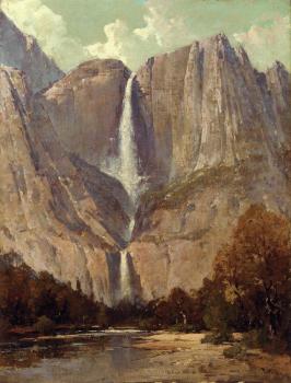 Thomas Hill : Bridle Veil Fall Yosemite